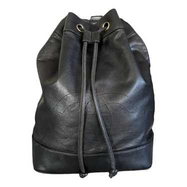 Chanel Deauville leather backpack