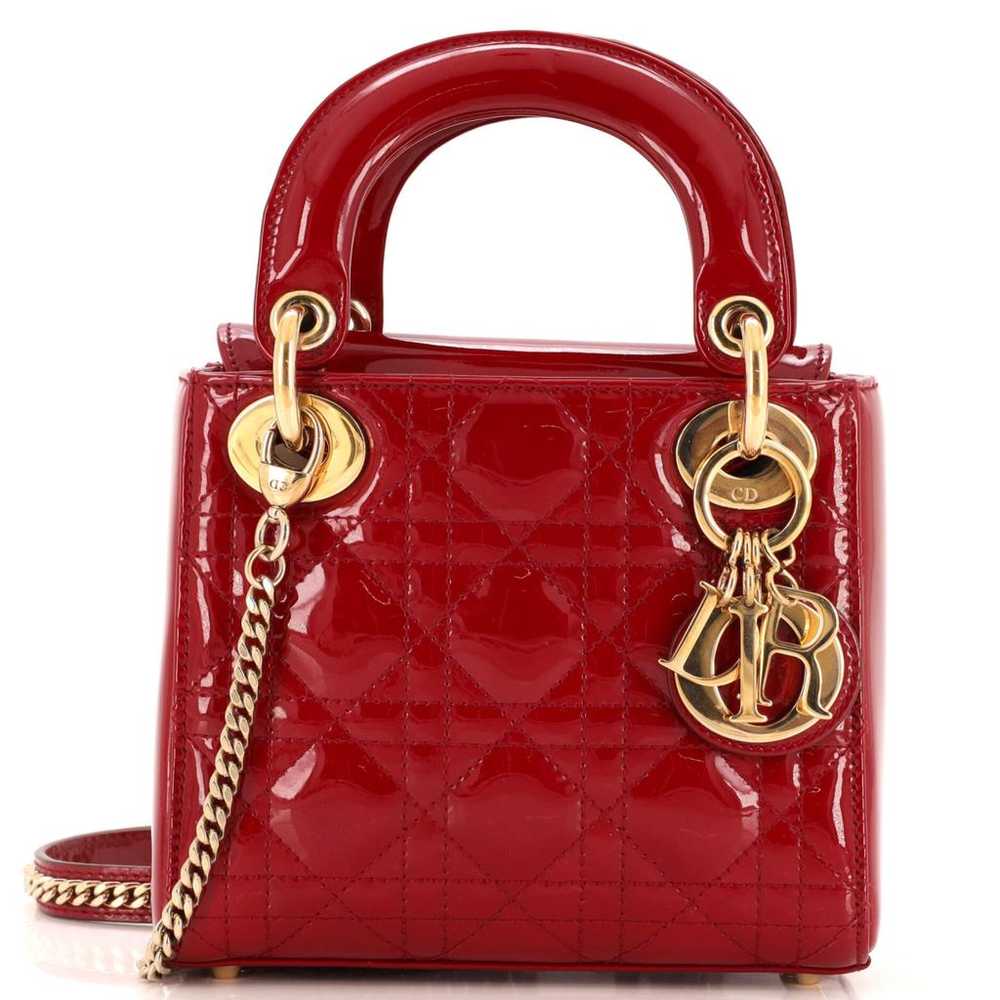 Christian Dior Patent leather handbag - image 1