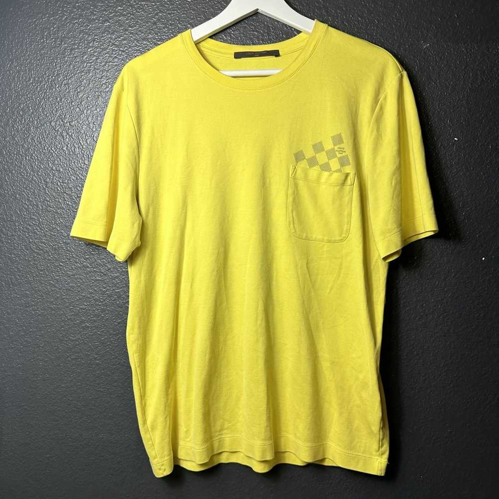 LV Louis Vuitton Paris Women's Yellow T-Shirt Siz… - image 3