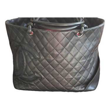 Chanel Cambon leather handbag