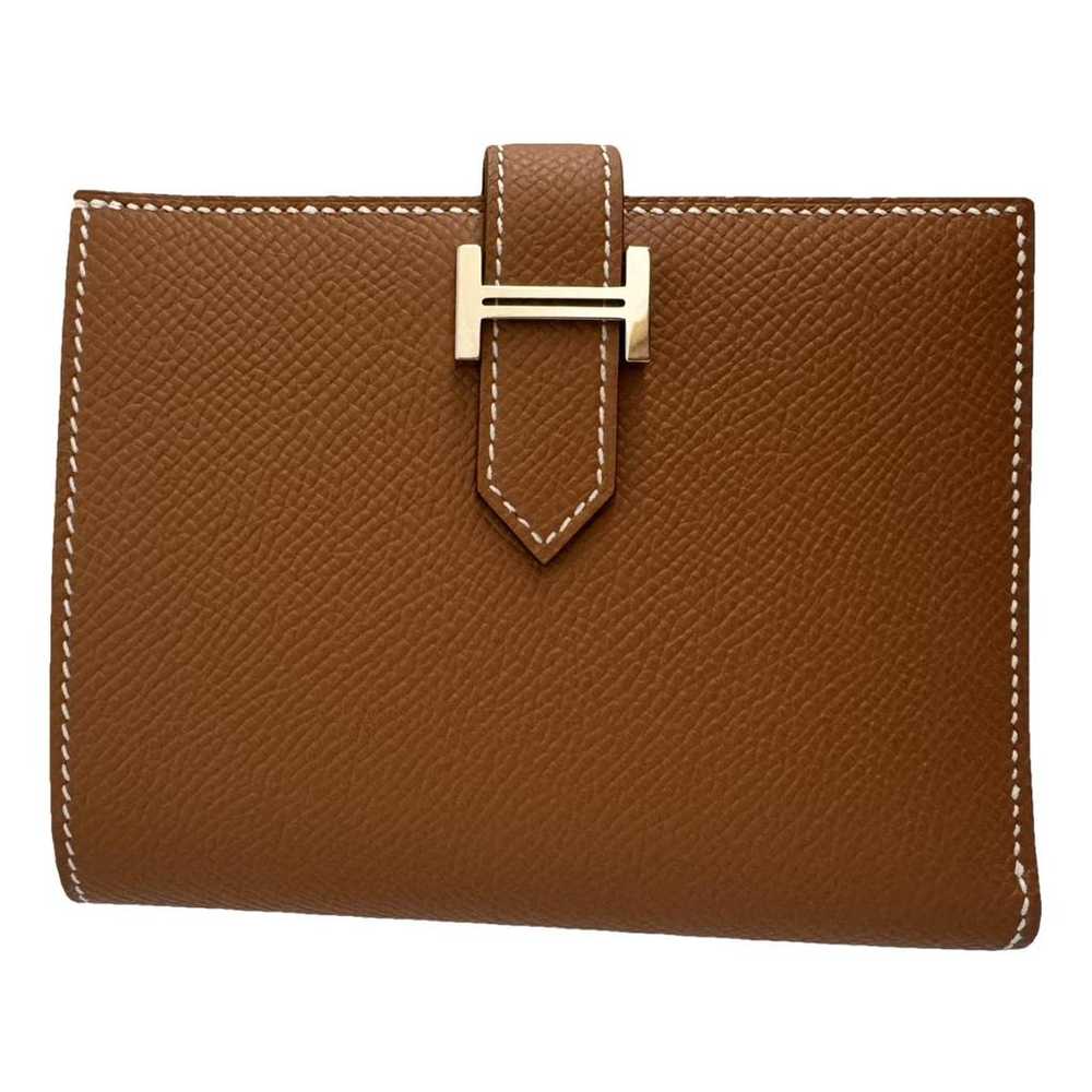 Hermès Béarn leather wallet - image 1