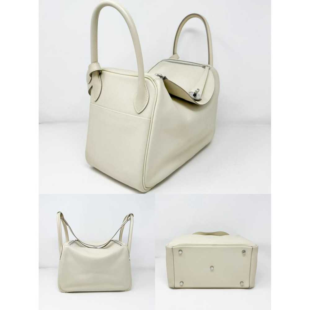 Hermès Lindy leather handbag - image 3