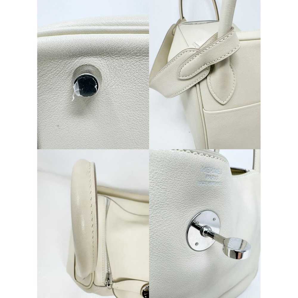 Hermès Lindy leather handbag - image 5