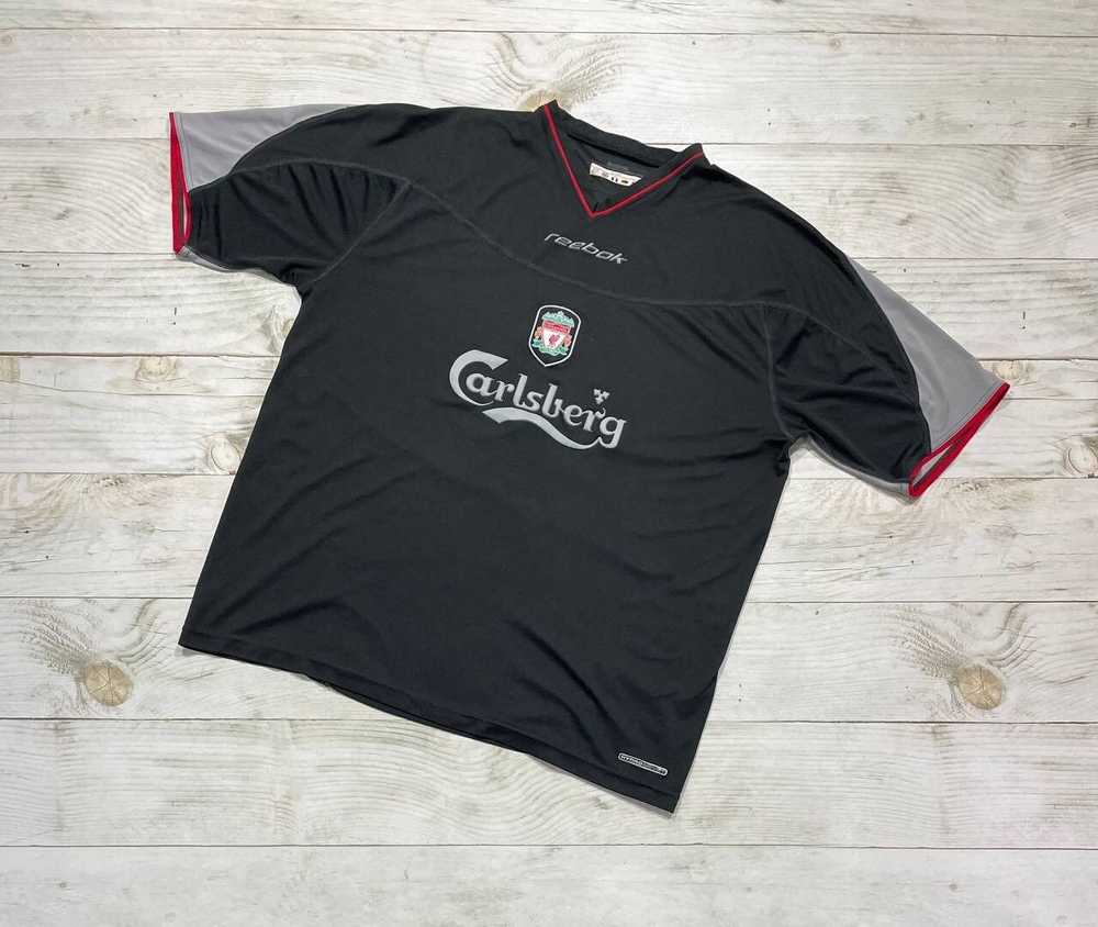 Liverpool × Soccer Jersey × Vintage Vintage Reebo… - image 1