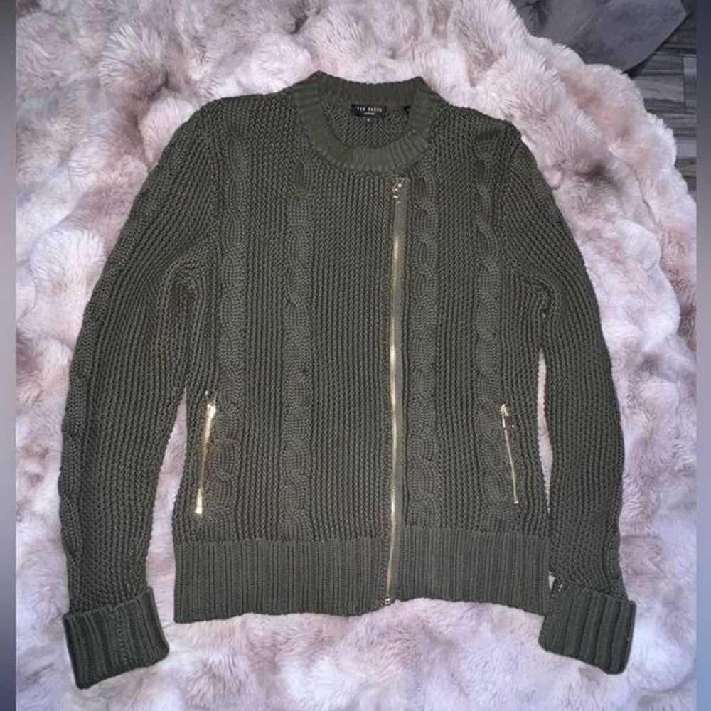 Ted Baker Knitted Biker Style Cardigan - image 3