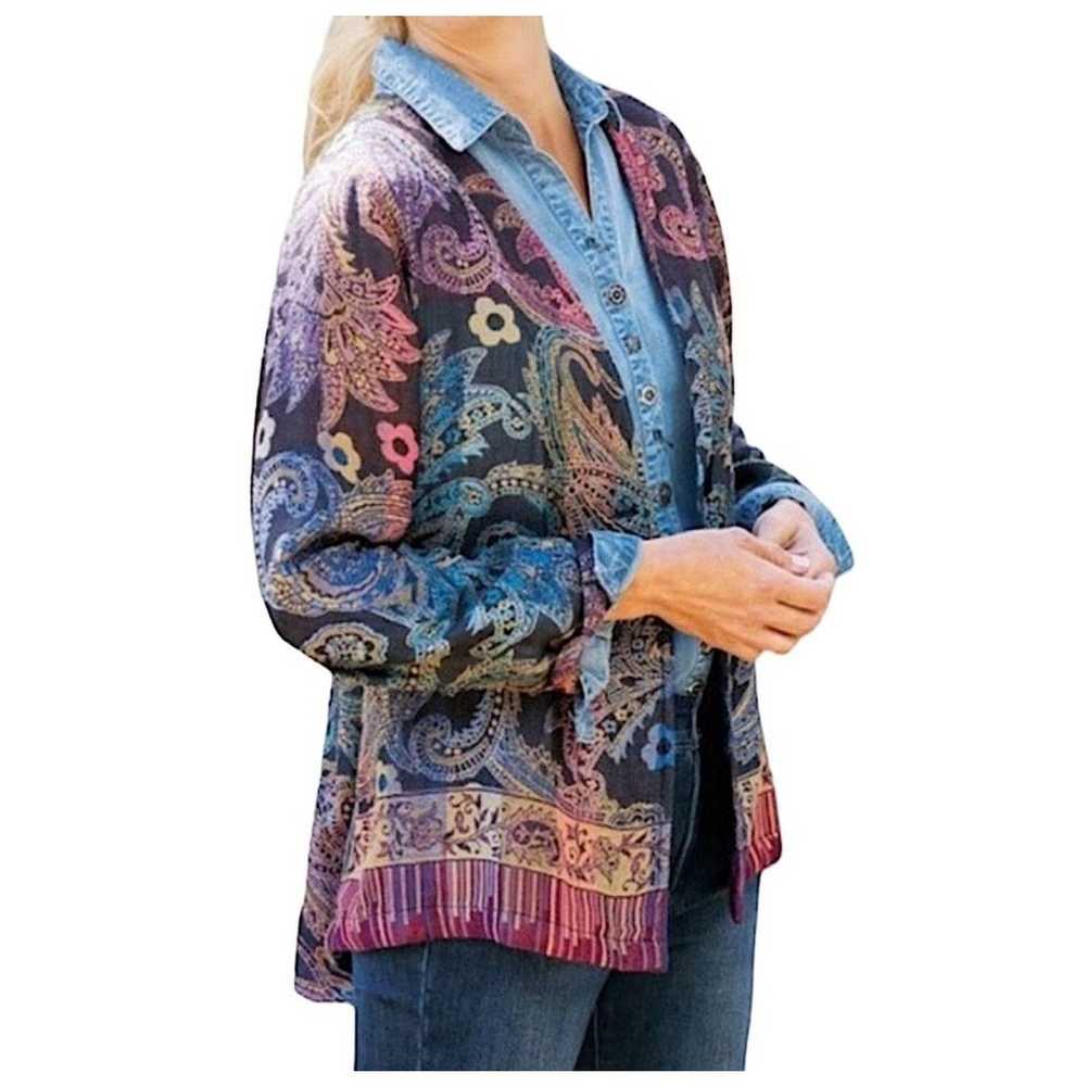 Soft Surroundings Cardigan Blazer Jacket Paloma V… - image 1