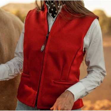 Schaefer Outfitter Cheyenne Wool Blend Vest Women… - image 1