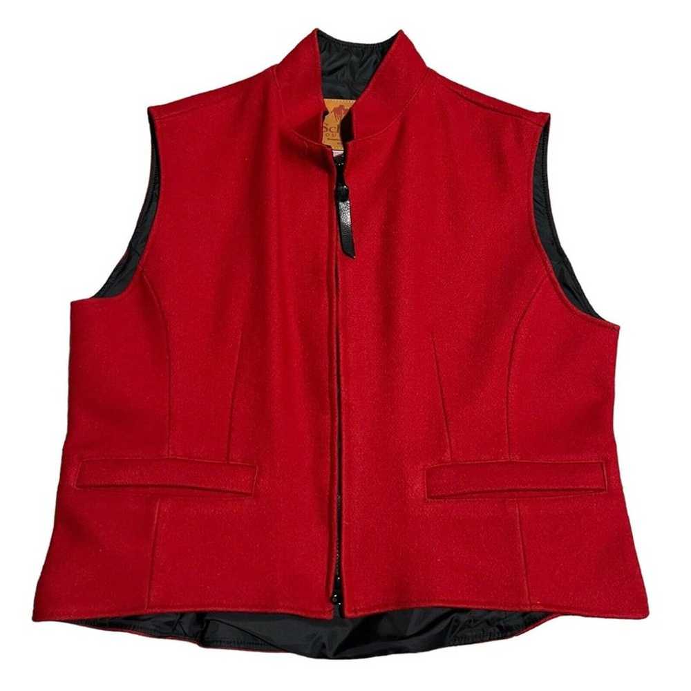 Schaefer Outfitter Cheyenne Wool Blend Vest Women… - image 2