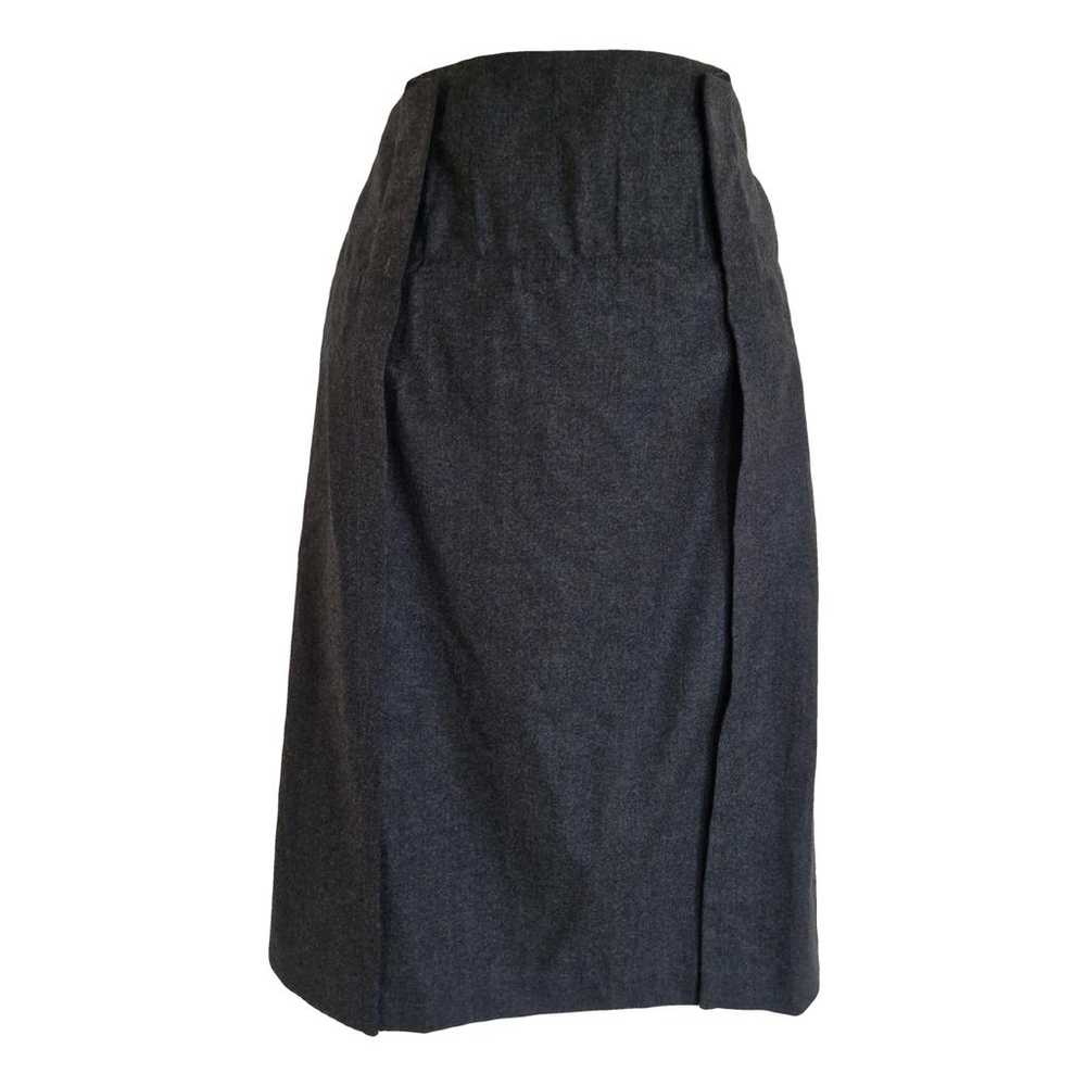 Miu Miu Wool mid-length skirt - image 1