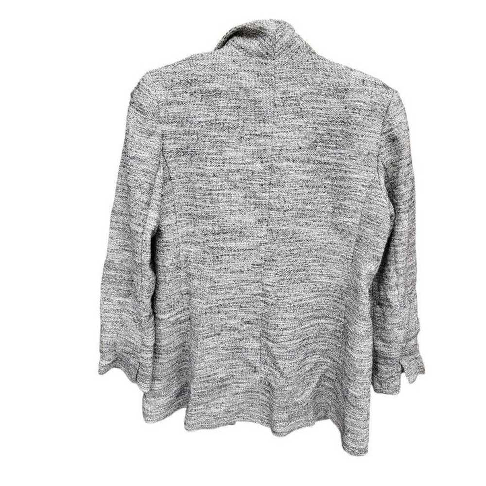 Eileen Fisher Womens Jacket Coat Gray Space Dye T… - image 2