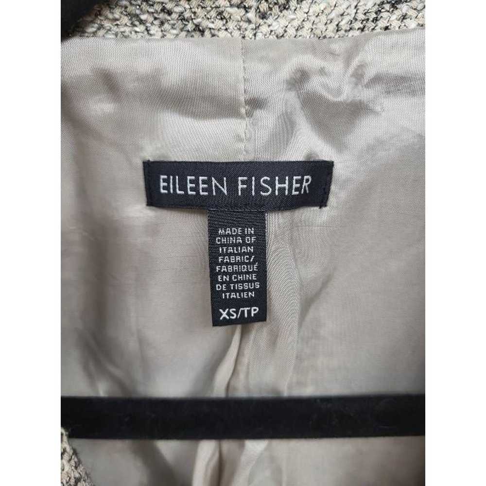Eileen Fisher Womens Jacket Coat Gray Space Dye T… - image 7