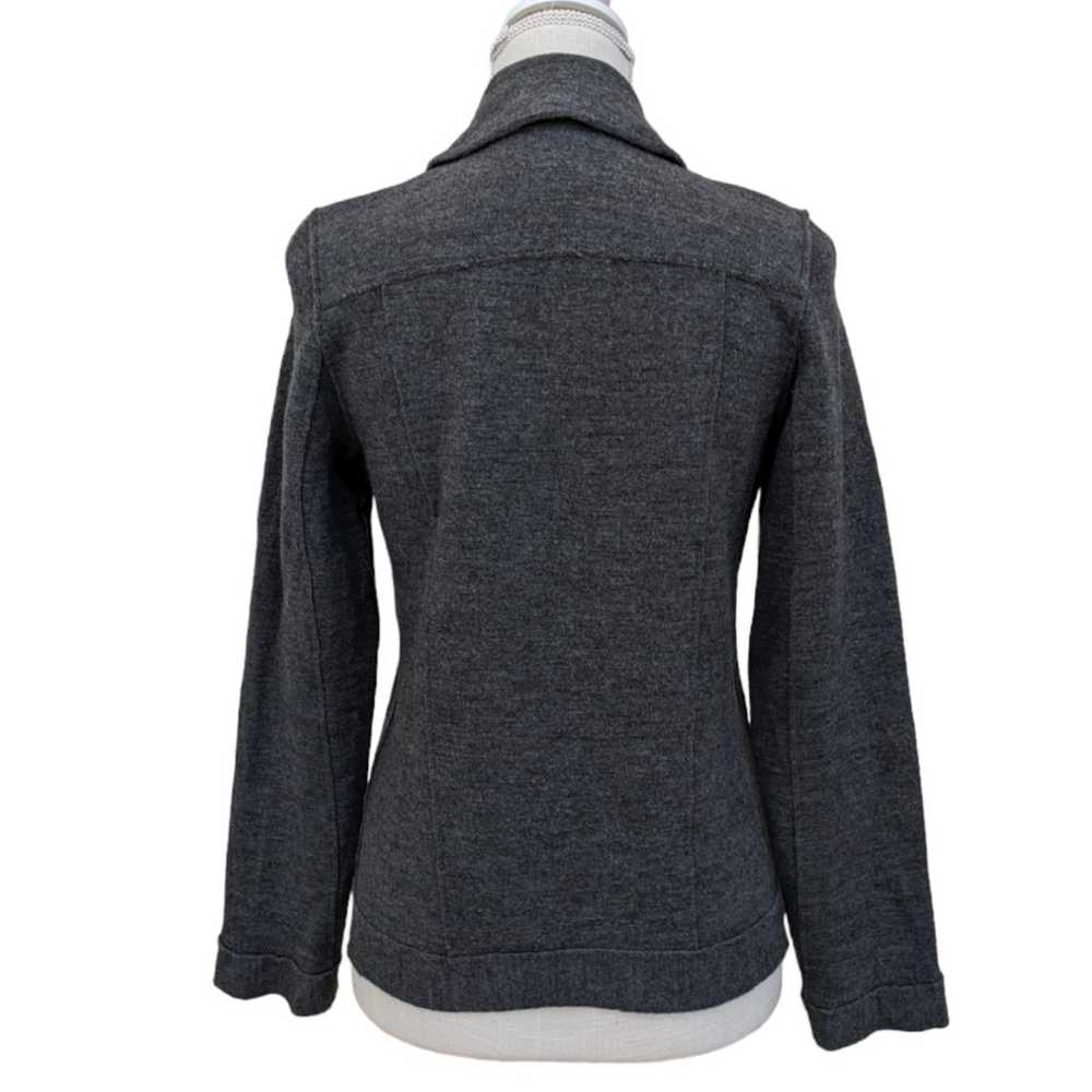 Eileen Fisher Merino Wool Jacket Double Breasted … - image 2