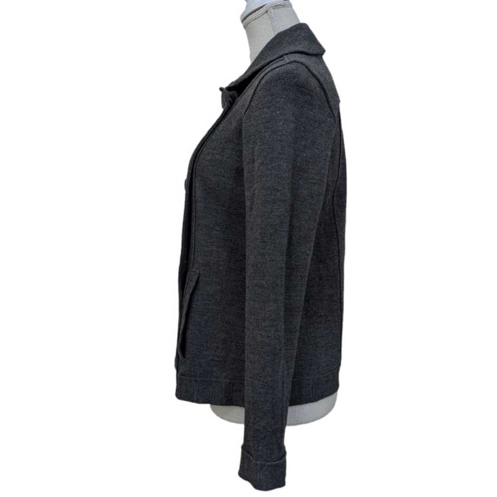 Eileen Fisher Merino Wool Jacket Double Breasted … - image 4