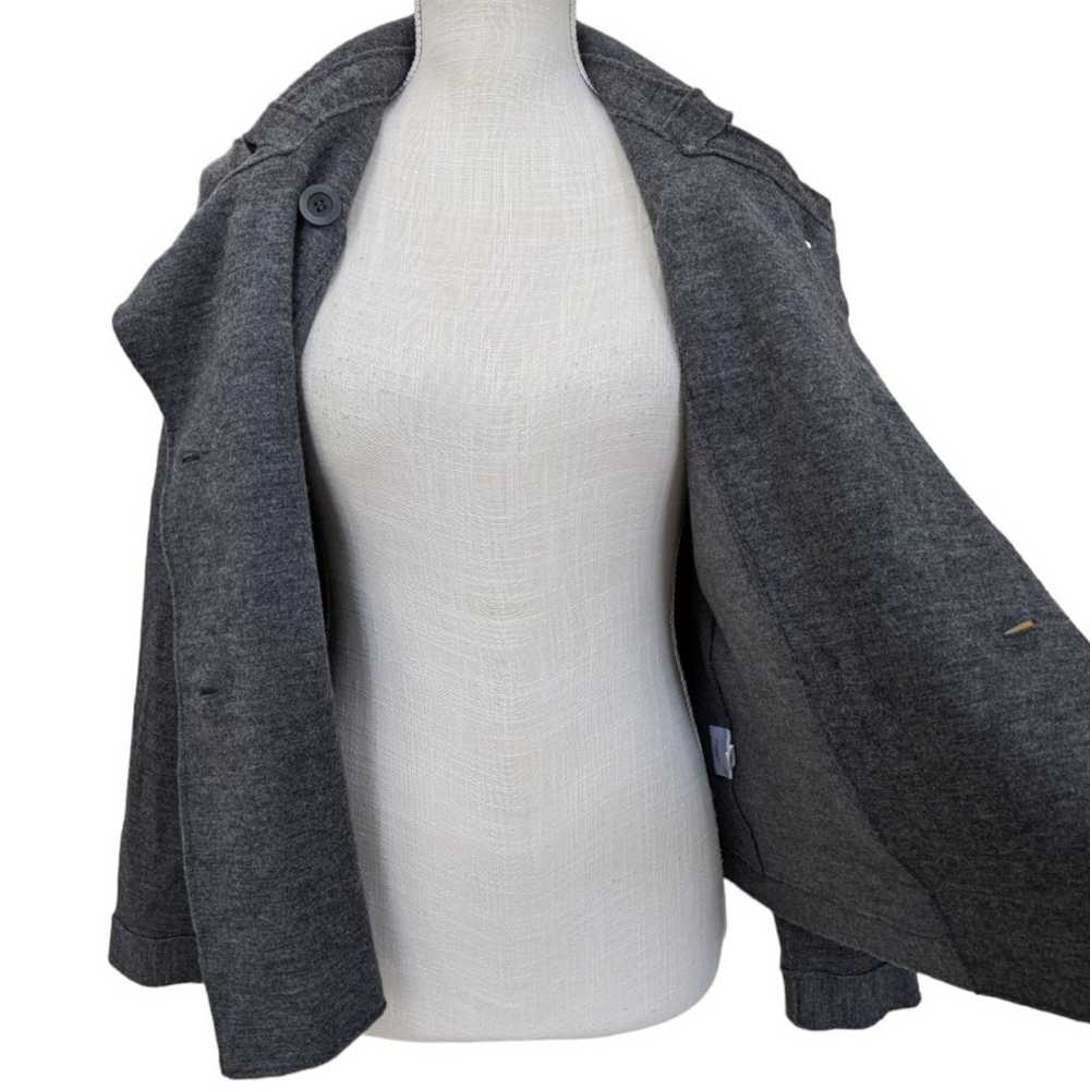 Eileen Fisher Merino Wool Jacket Double Breasted … - image 6