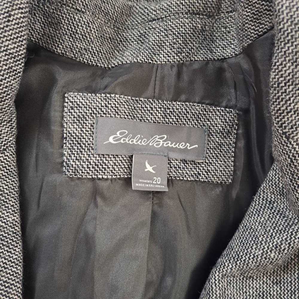 Eddie Bauer Wool Blend Blazer in Size 20 Classic … - image 7