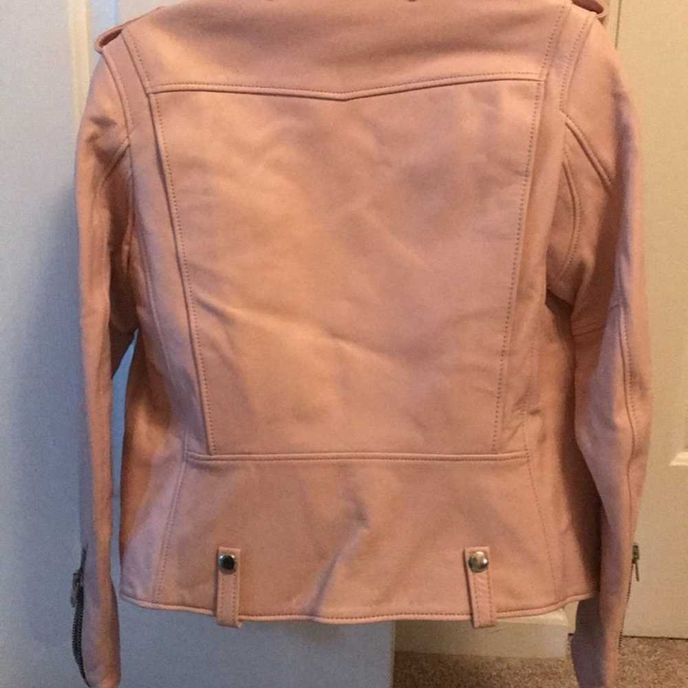 COACH leather jacket - image 4