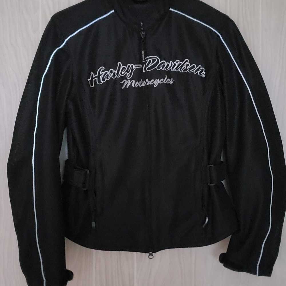 Harley Davidson Womens Jacket Size Small - image 2