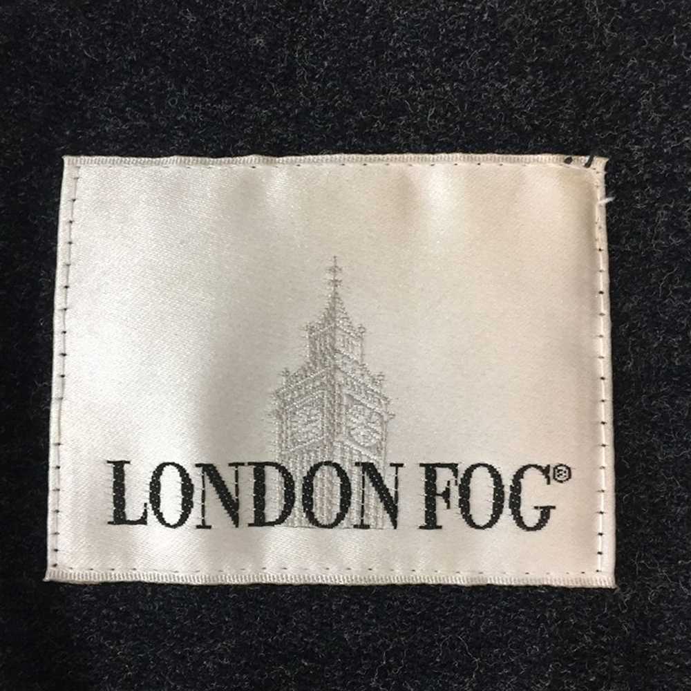 Vintage 90s London Fog Womens Red Gray Winter Coa… - image 11