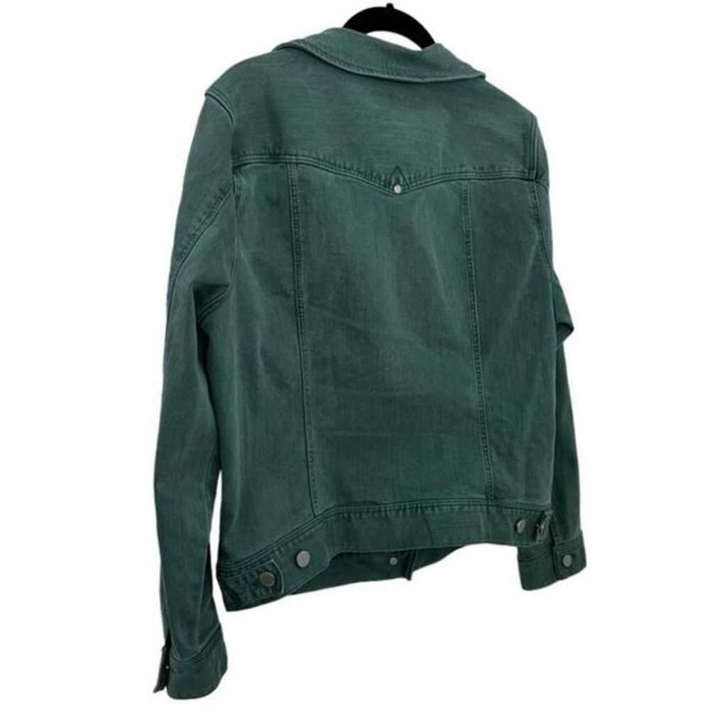 Liverpool Jean Company Shale Green Denim Jacket s… - image 11