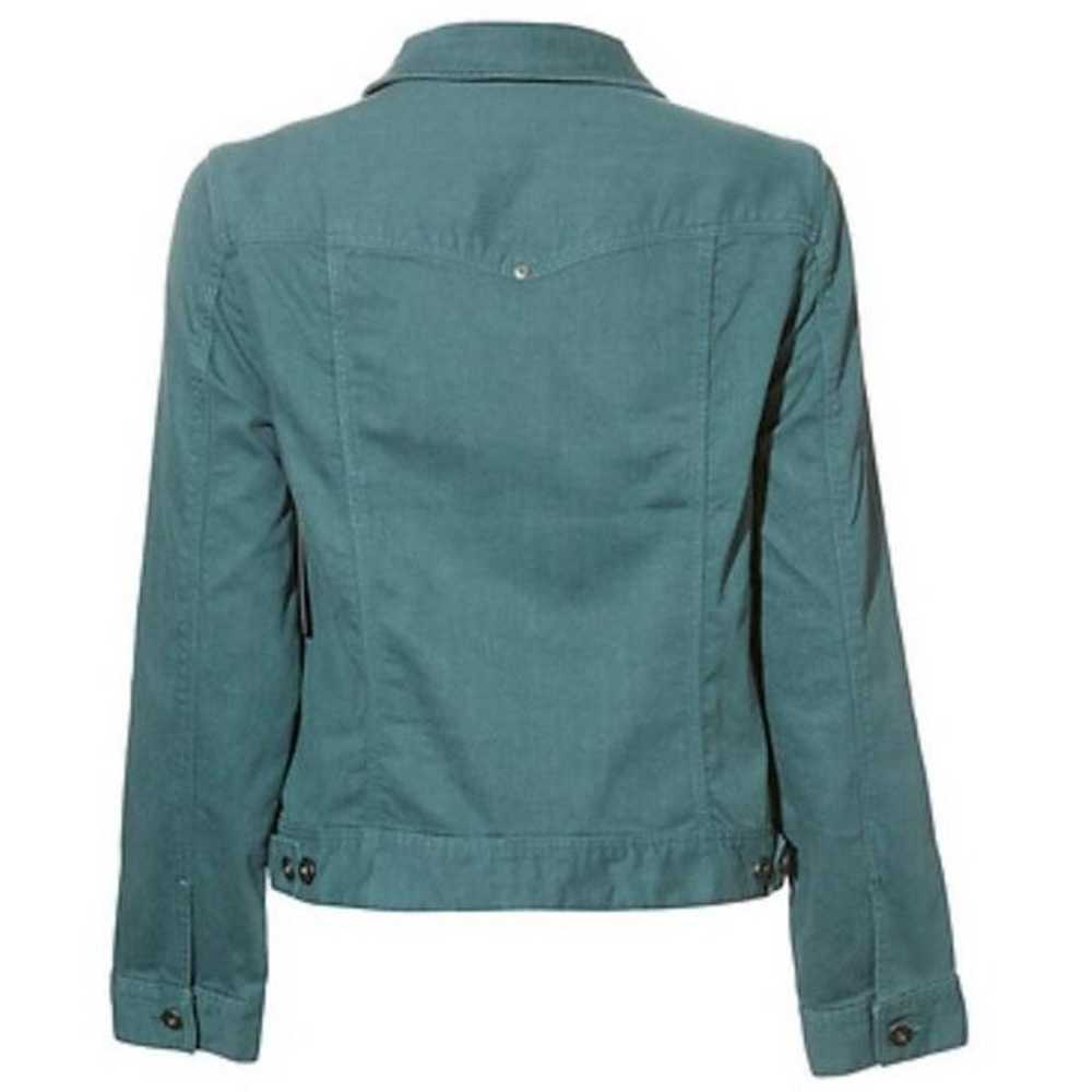 Liverpool Jean Company Shale Green Denim Jacket s… - image 2