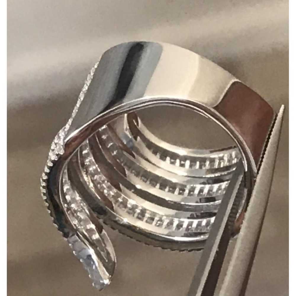 Non Signé / Unsigned Silver ring - image 2