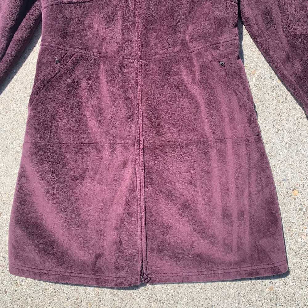 ATHLETA eggplant purple fleece coat - image 6