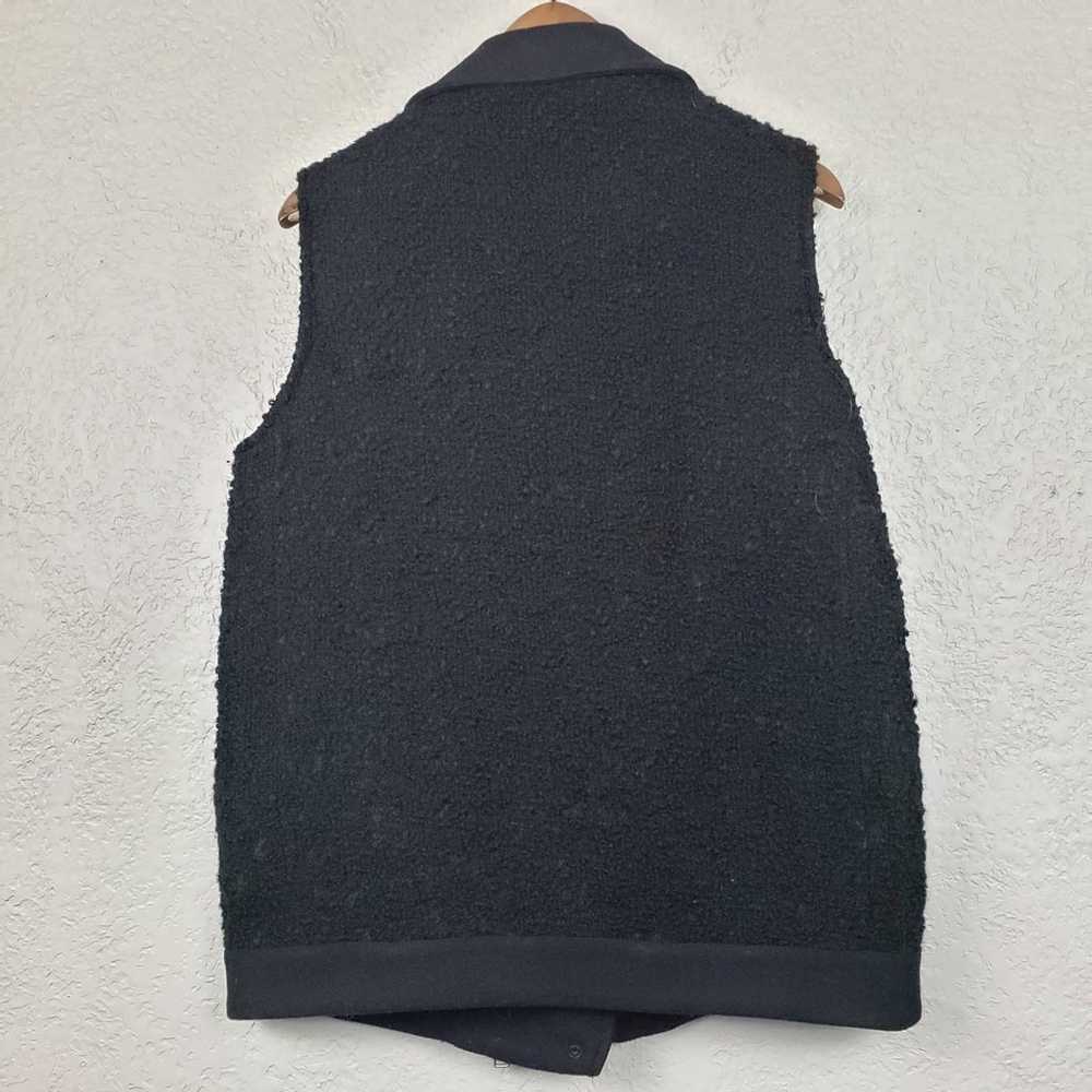 Allsaints Cho Moto Vest Knit Wool Sleeveless Zipp… - image 3