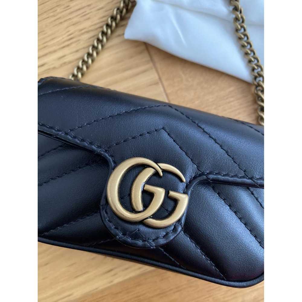 Gucci Gg Marmont Flap leather crossbody bag - image 3