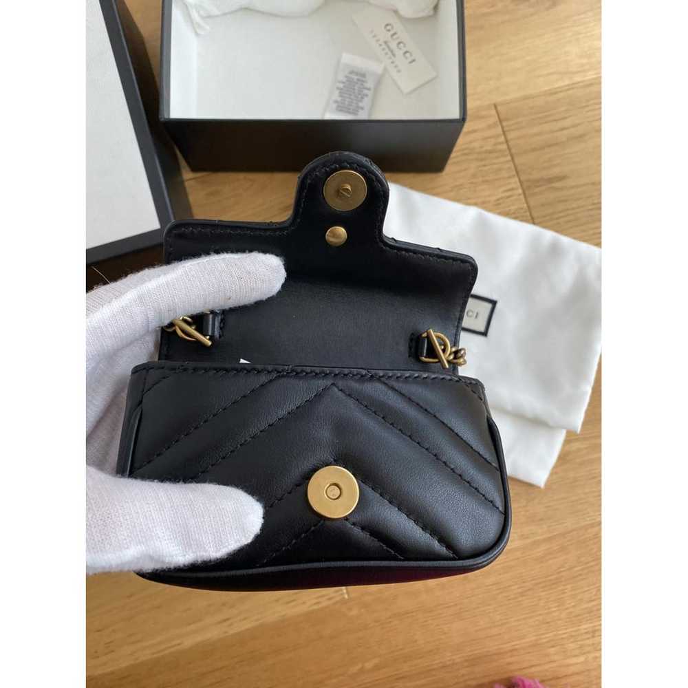 Gucci Gg Marmont Flap leather crossbody bag - image 8