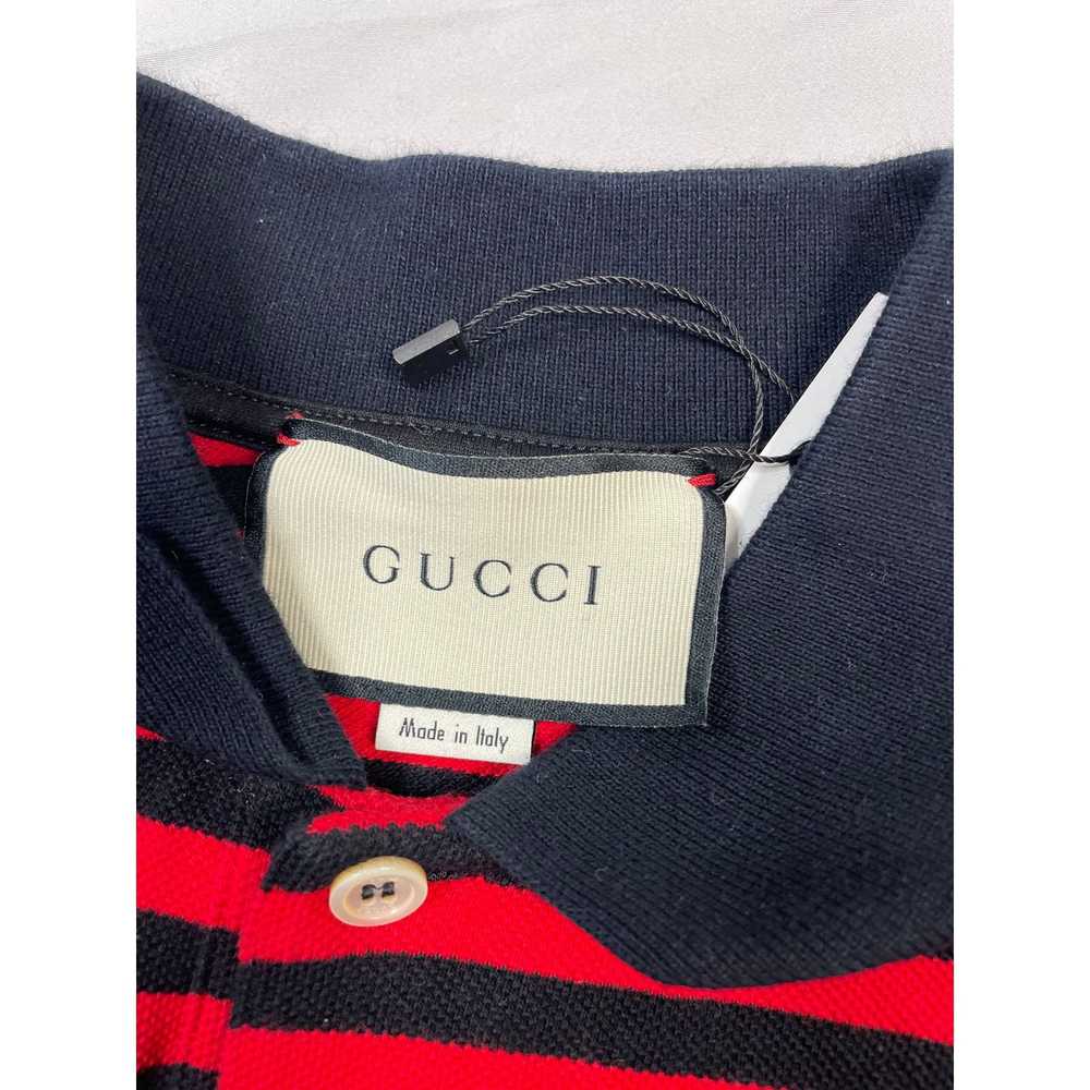 Gucci Gucci Polo Bee Red Stripe size:Small Used - image 3