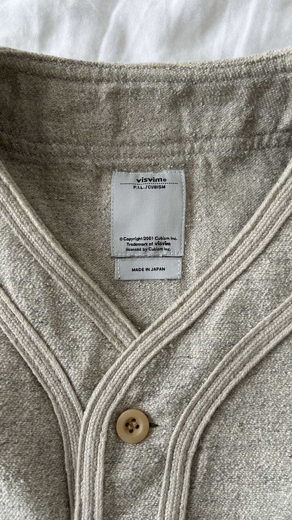 Visvim SS15 . Dugout Shirt S/S (Wool/Linen) *F.I.… - image 1