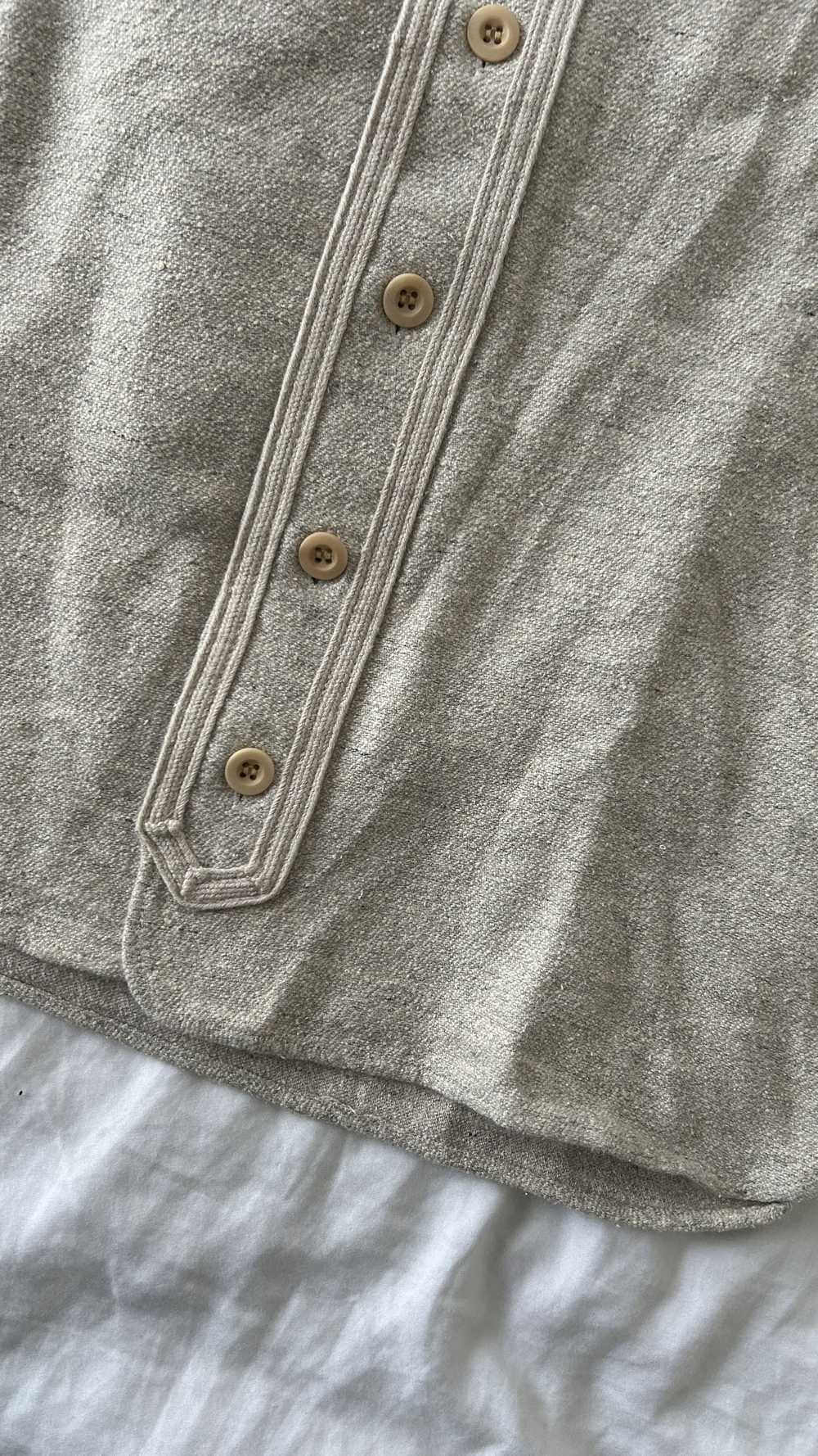 Visvim SS15 . Dugout Shirt S/S (Wool/Linen) *F.I.… - image 4