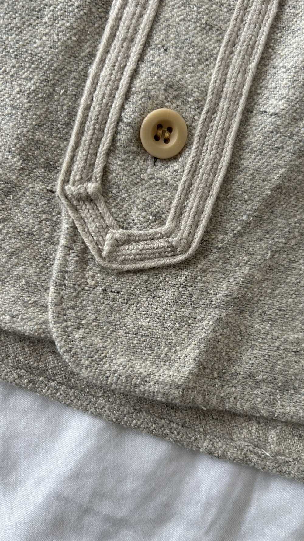 Visvim SS15 . Dugout Shirt S/S (Wool/Linen) *F.I.… - image 5