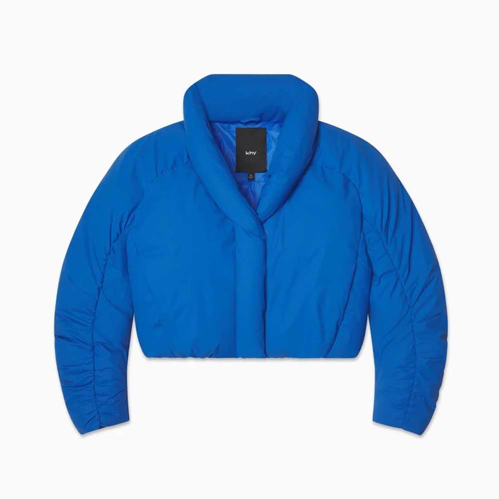 Khy blue Cropped Puffer Jacket - image 2