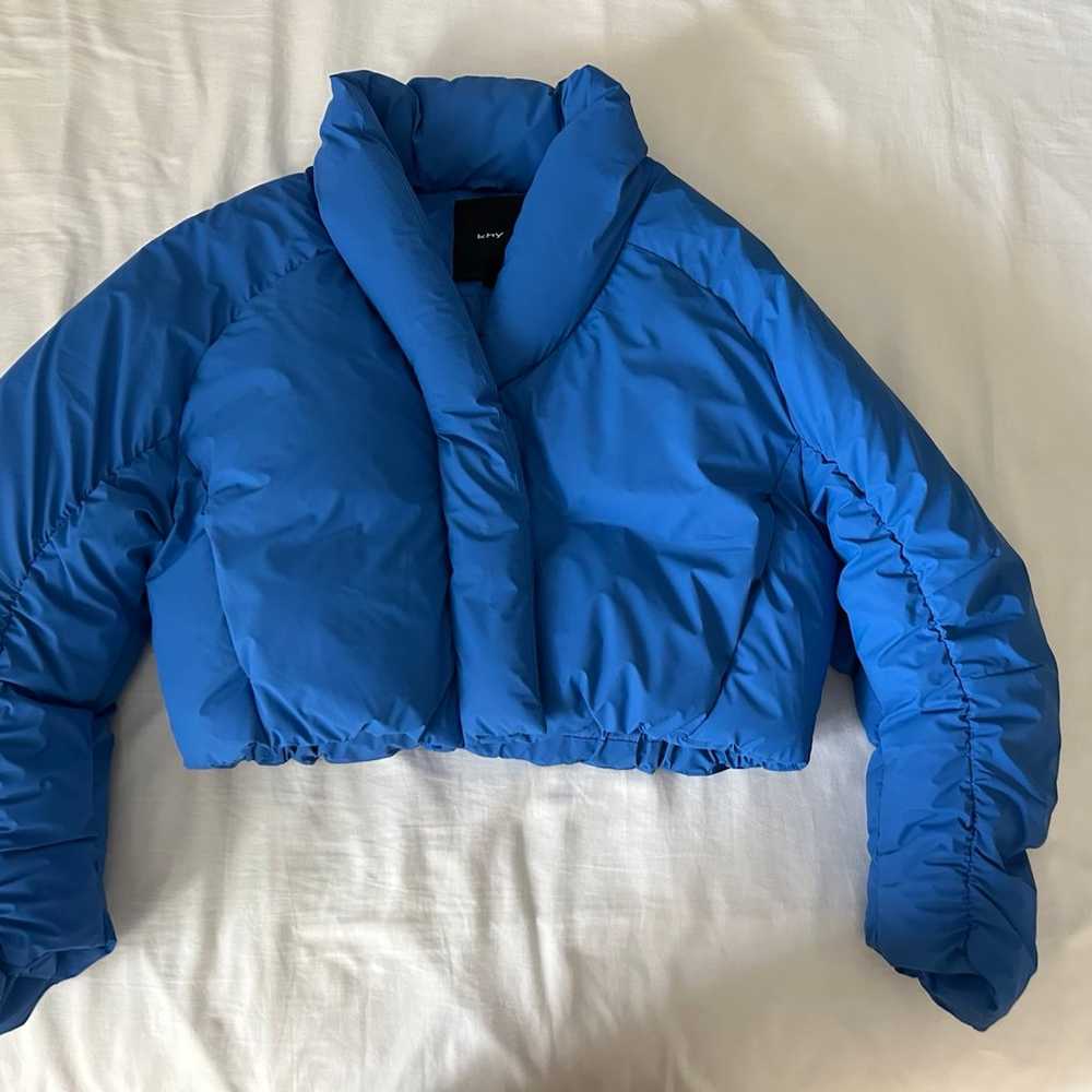 Khy blue Cropped Puffer Jacket - image 3
