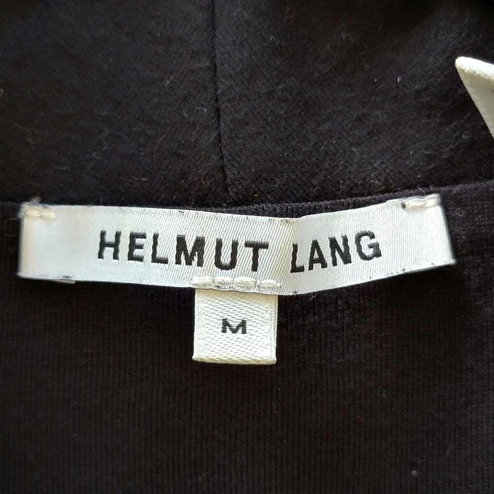 Helmut Lang Black Asymmetrical Zip Jacket SZ M - image 5