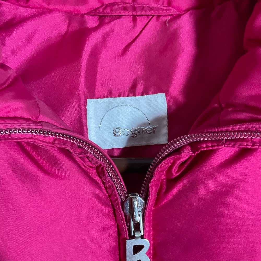 Bogner Vintage Pink Puffer Jacket - image 3