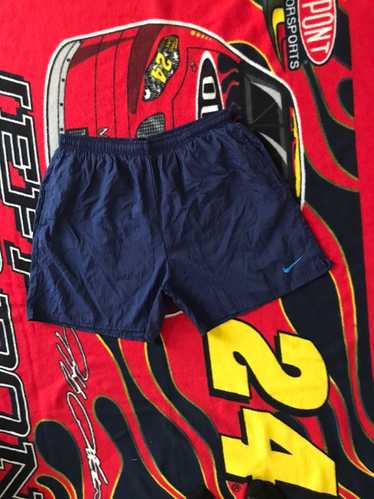 Nike × Vintage Vintage 90’s Nike Navy Blue Swoosh 