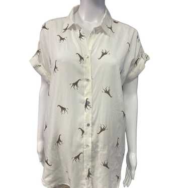 Other Jane and Delancey Women's Button Up Short S… - image 1