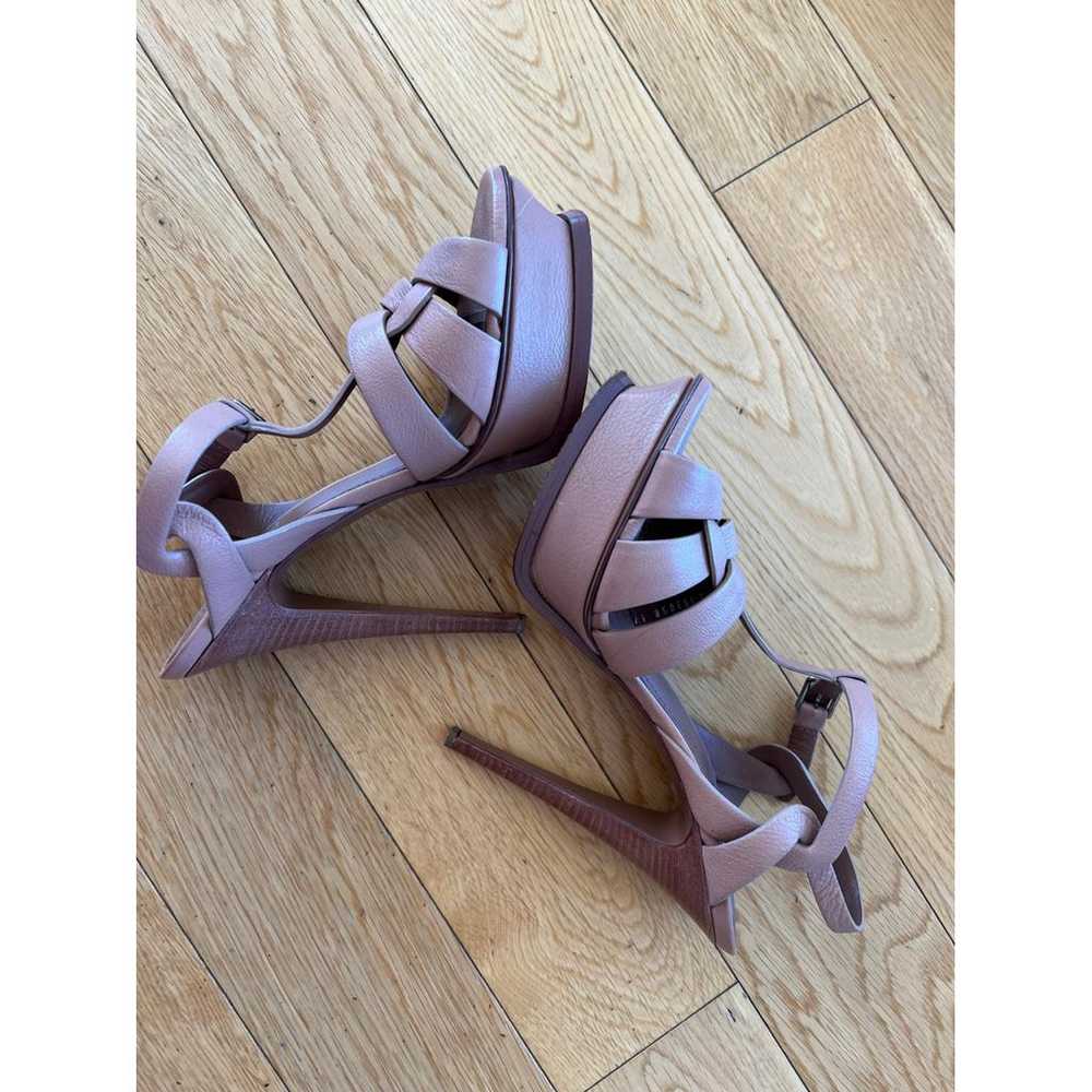 Saint Laurent Leather heels - image 3