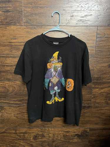 Designer Vintage Halloween T-shirt 1994 - Witch, … - image 1