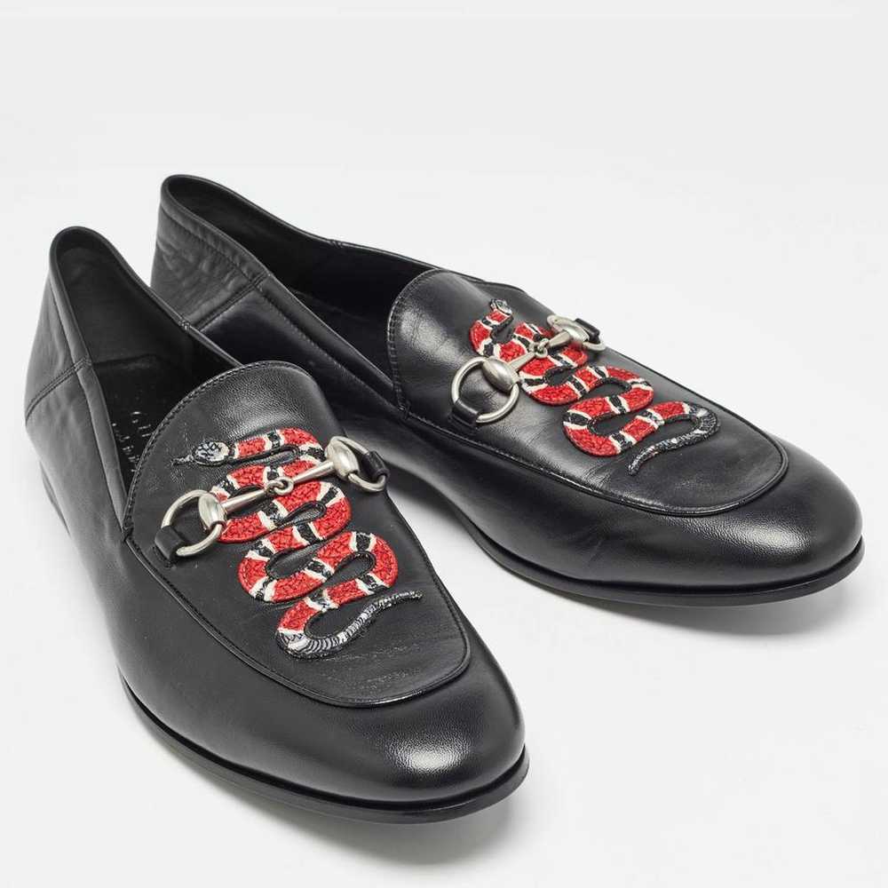 Gucci Leather flats - image 3