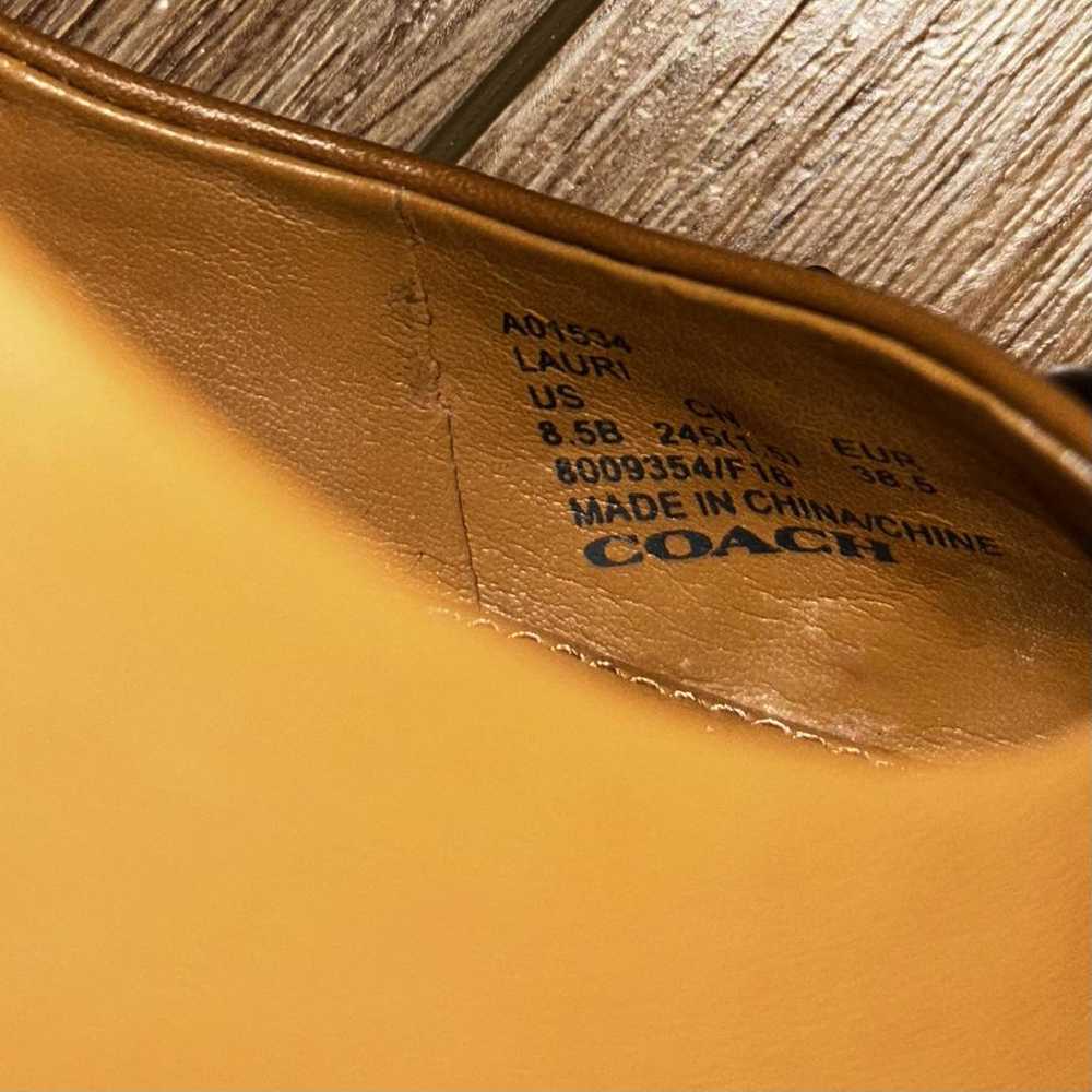 Coach Leather heels - image 7