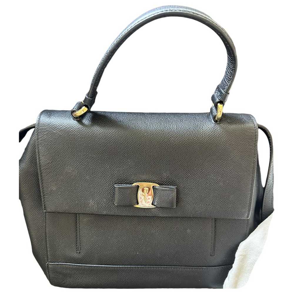 Salvatore Ferragamo Sofia leather handbag - image 1