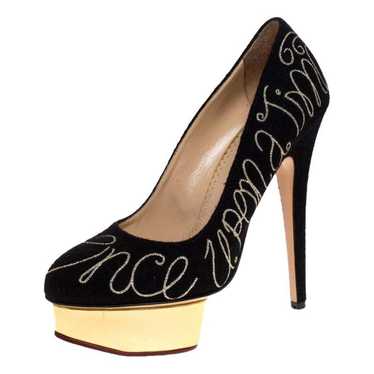 Charlotte Olympia Dolly cloth heels - image 1