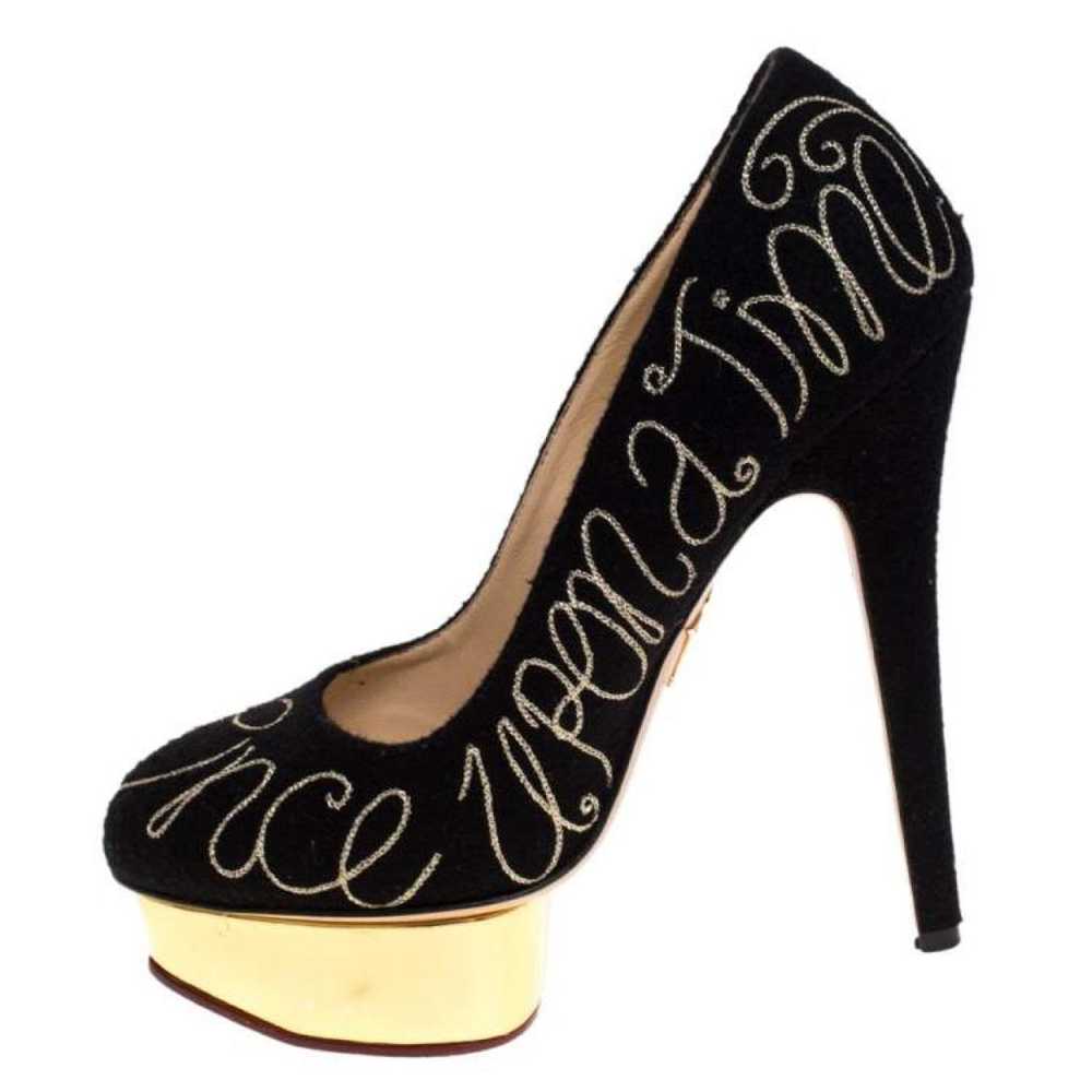 Charlotte Olympia Dolly cloth heels - image 3