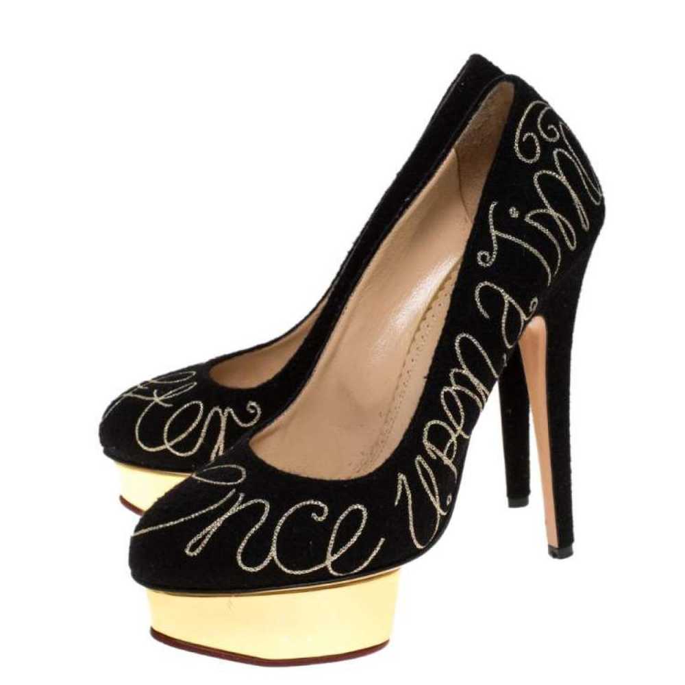 Charlotte Olympia Dolly cloth heels - image 5