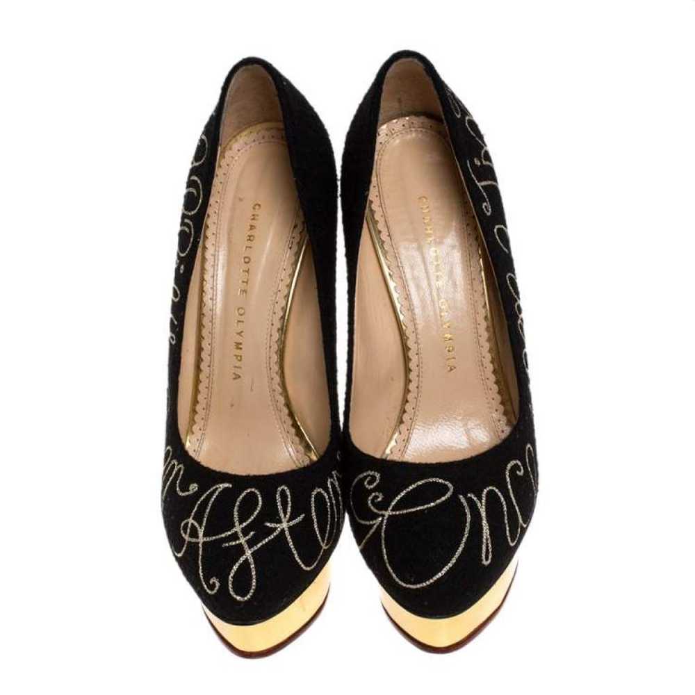 Charlotte Olympia Dolly cloth heels - image 6