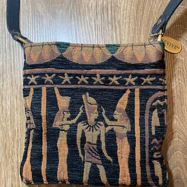 GEVIVE, by BOYT TAPESTRY, VINTAGE, RED/GOLD POUCH store OR CLUTCH BAGS.