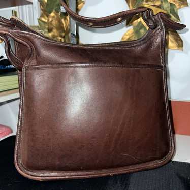 Vintage Coach 9966 brown leather purse - image 1